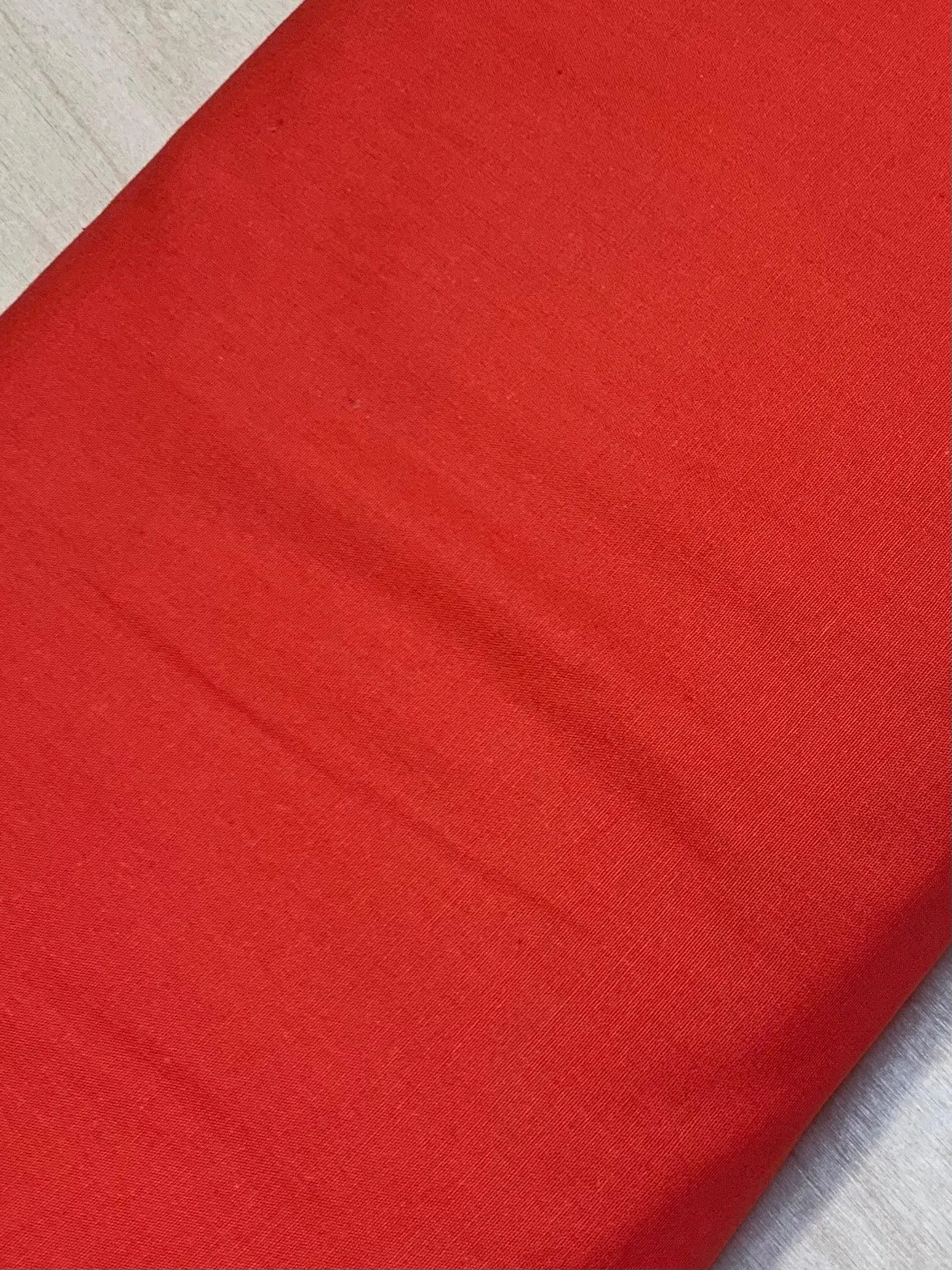 Organic Cotton Poplin Fabric - Solid Colours