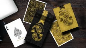 Paisley Magical Gold Playing Cards by Dutch Card House Company