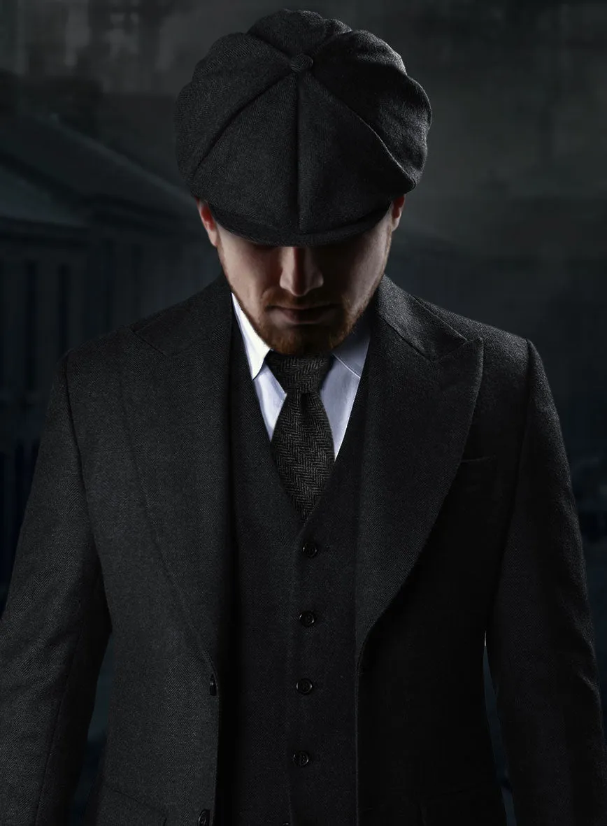 Peaky Blinders Suit - Thomas Shelby - Charcoal Tweed