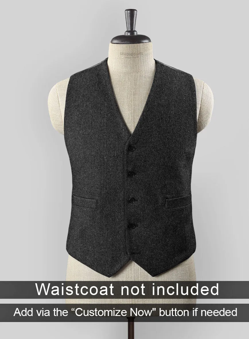 Peaky Blinders Suit - Thomas Shelby - Charcoal Tweed