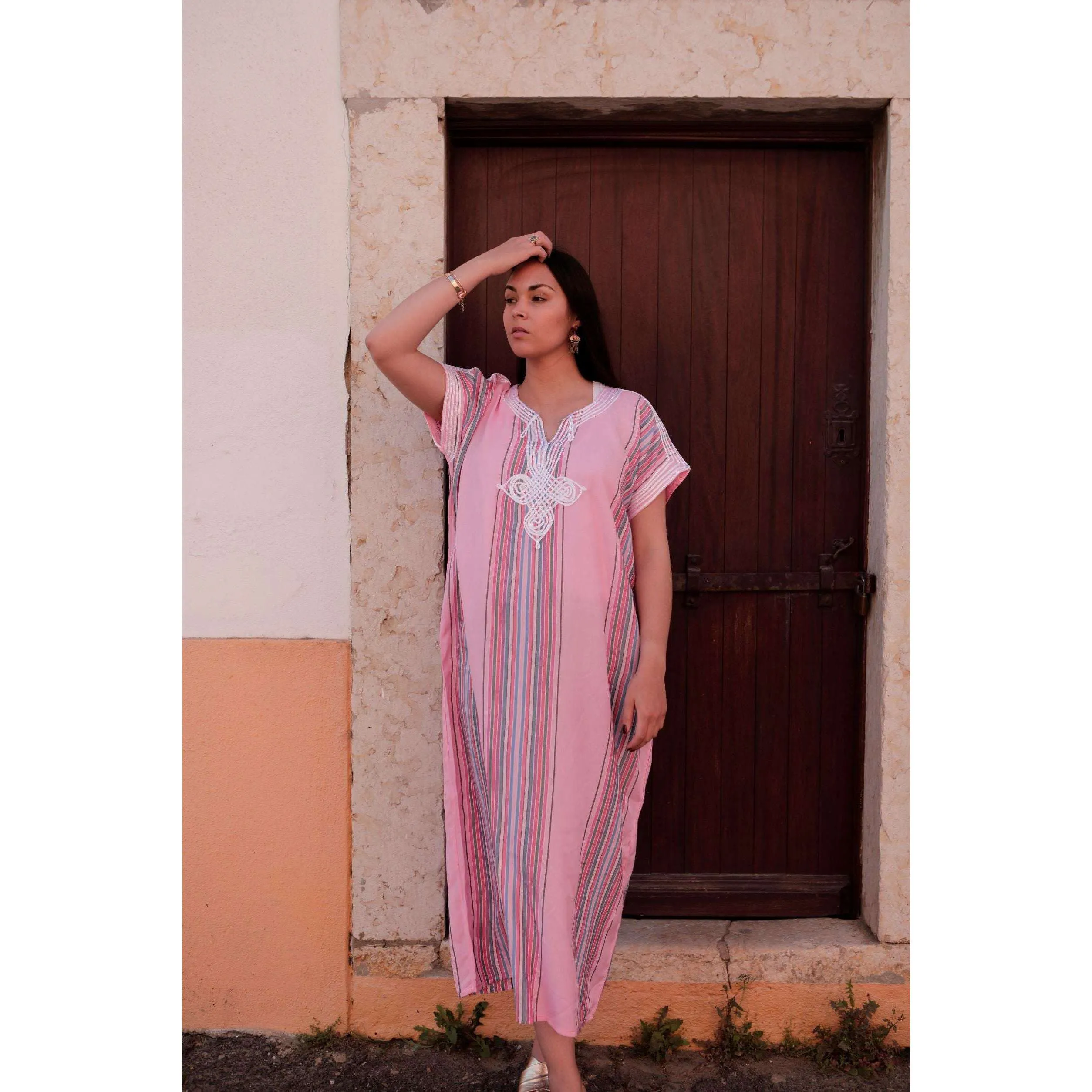 Pink Bedouin Kaftan