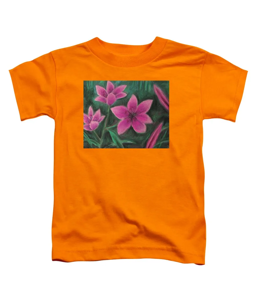 Pink Lilies - Toddler T-Shirt