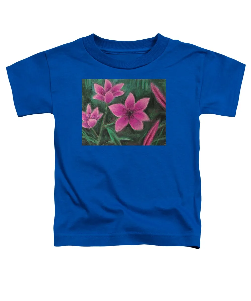 Pink Lilies - Toddler T-Shirt