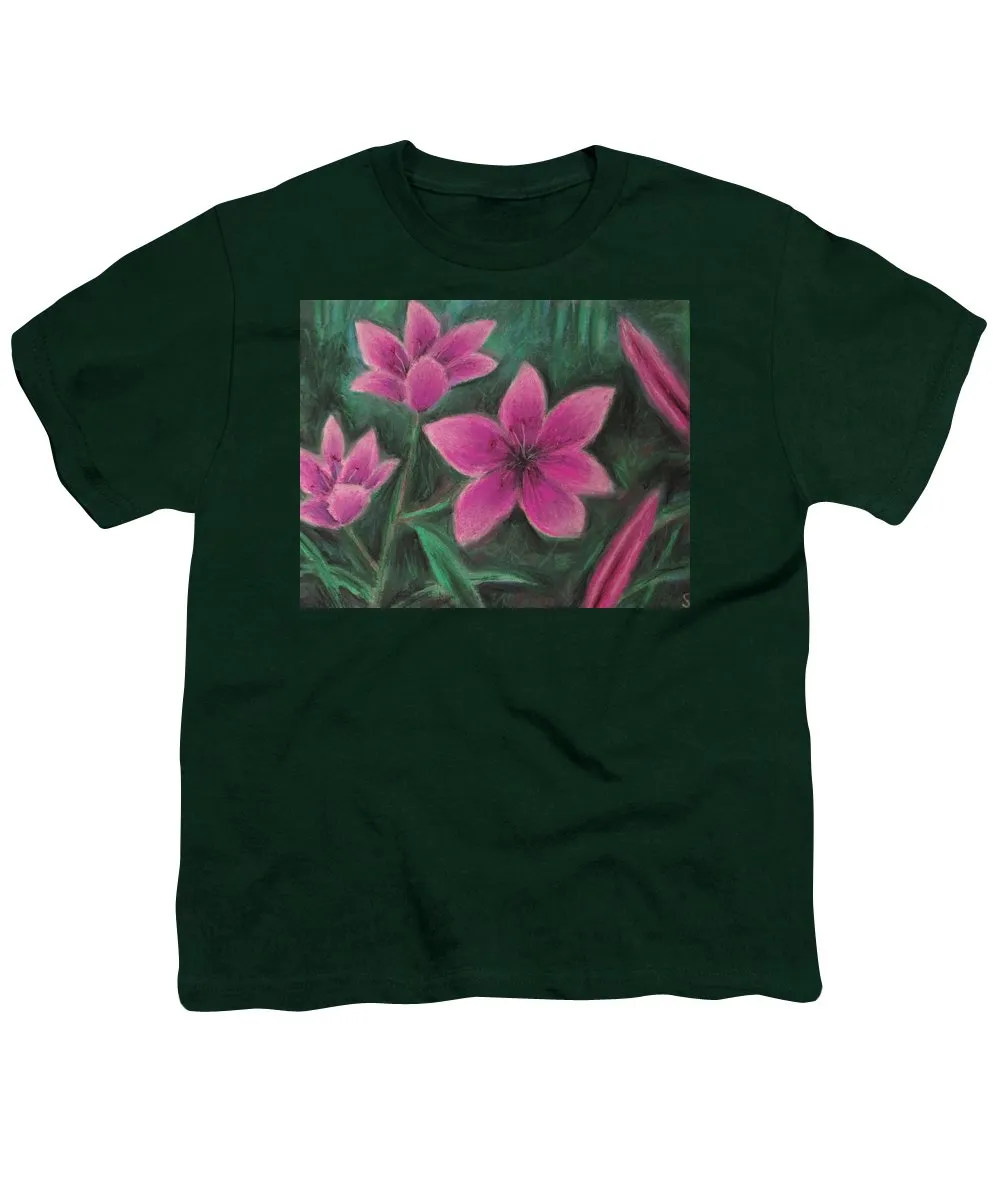 Pink Lilies - Youth T-Shirt