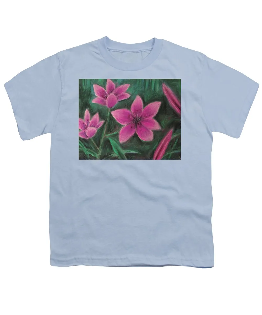 Pink Lilies - Youth T-Shirt