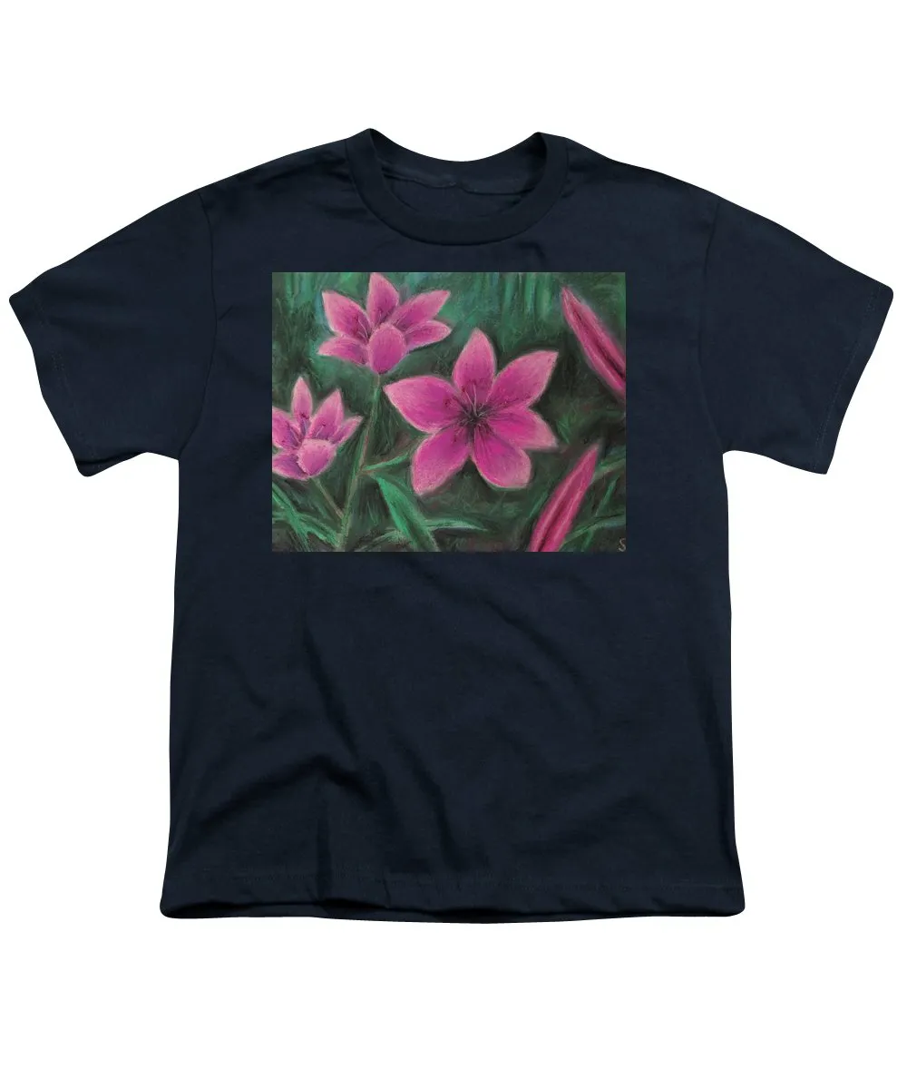 Pink Lilies - Youth T-Shirt