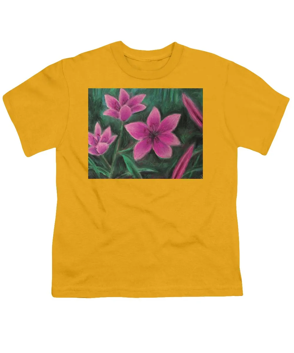 Pink Lilies - Youth T-Shirt