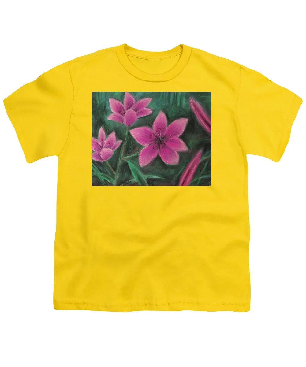 Pink Lilies - Youth T-Shirt