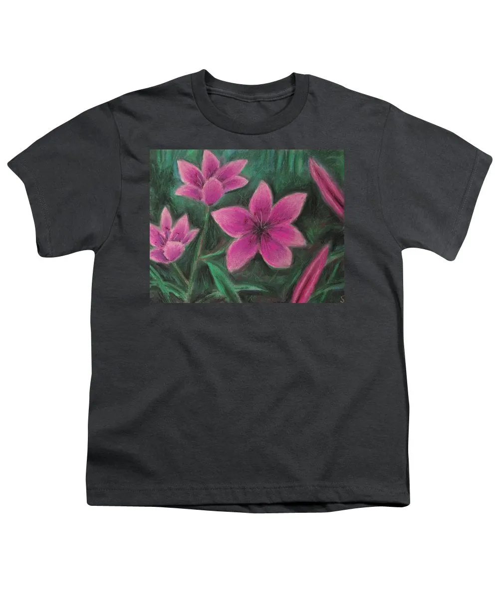 Pink Lilies - Youth T-Shirt