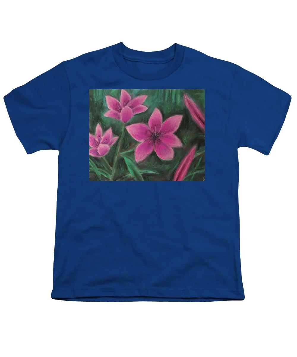 Pink Lilies - Youth T-Shirt