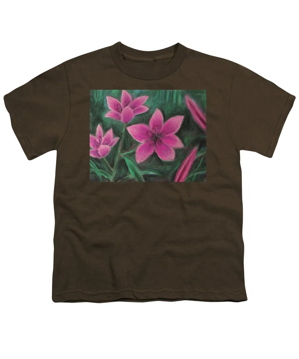 Pink Lilies - Youth T-Shirt