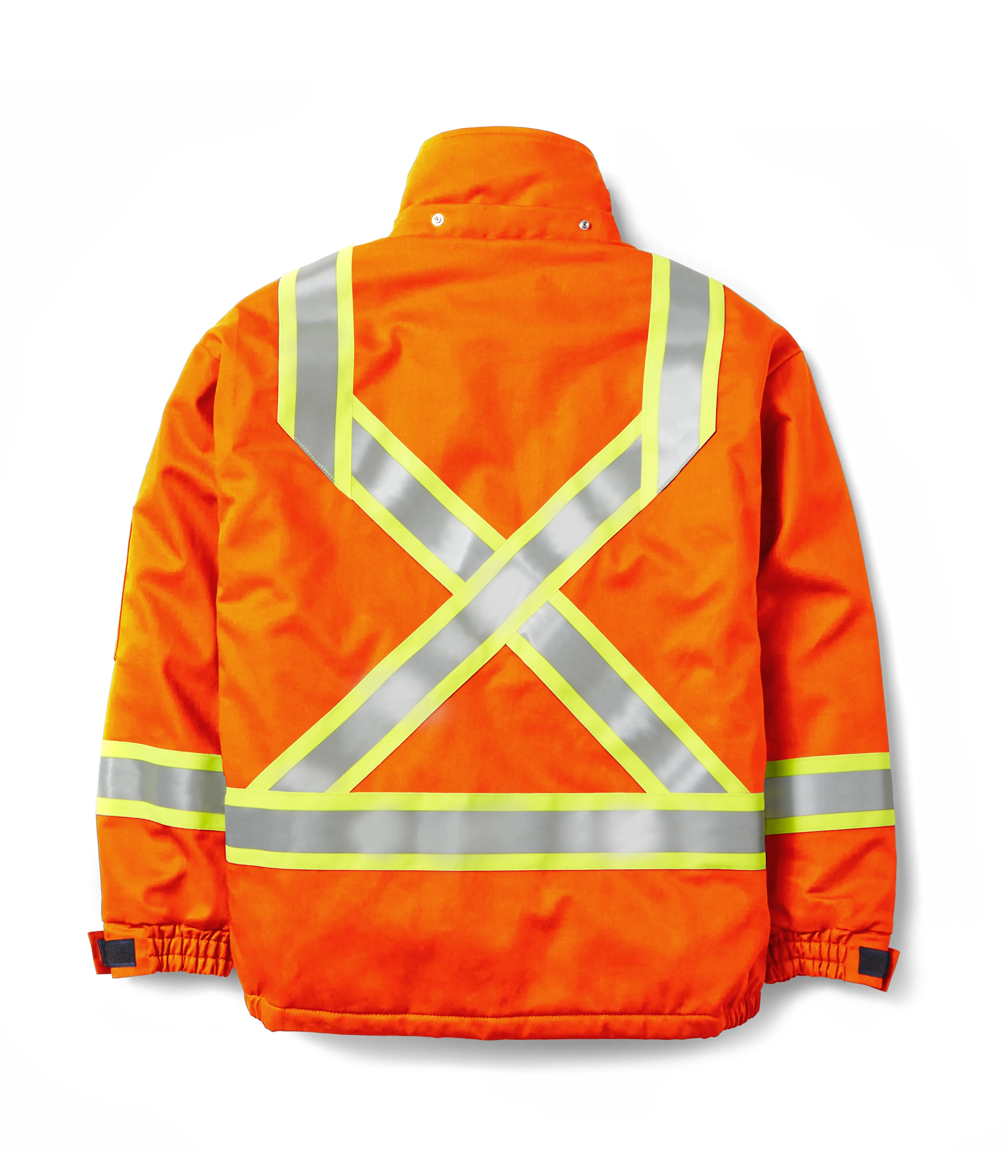 Rasco 8.5 oz. Westex AllOut Hi-Vis Bomber Jacket with Reflective Trim - Style FR6906