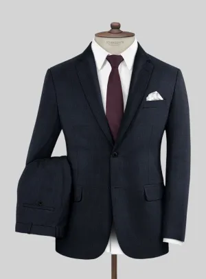 Reda Cashmere Blue Checks Wool Suit