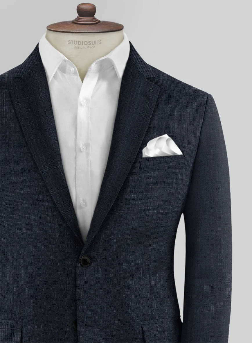 Reda Cashmere Blue Checks Wool Suit