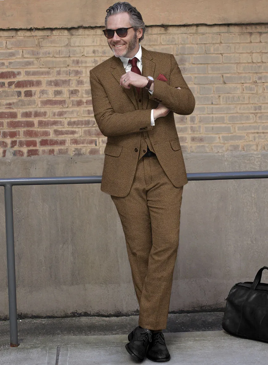 Royal Brown Heavy Tweed Suit