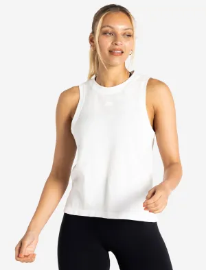 Seamless Tank - White