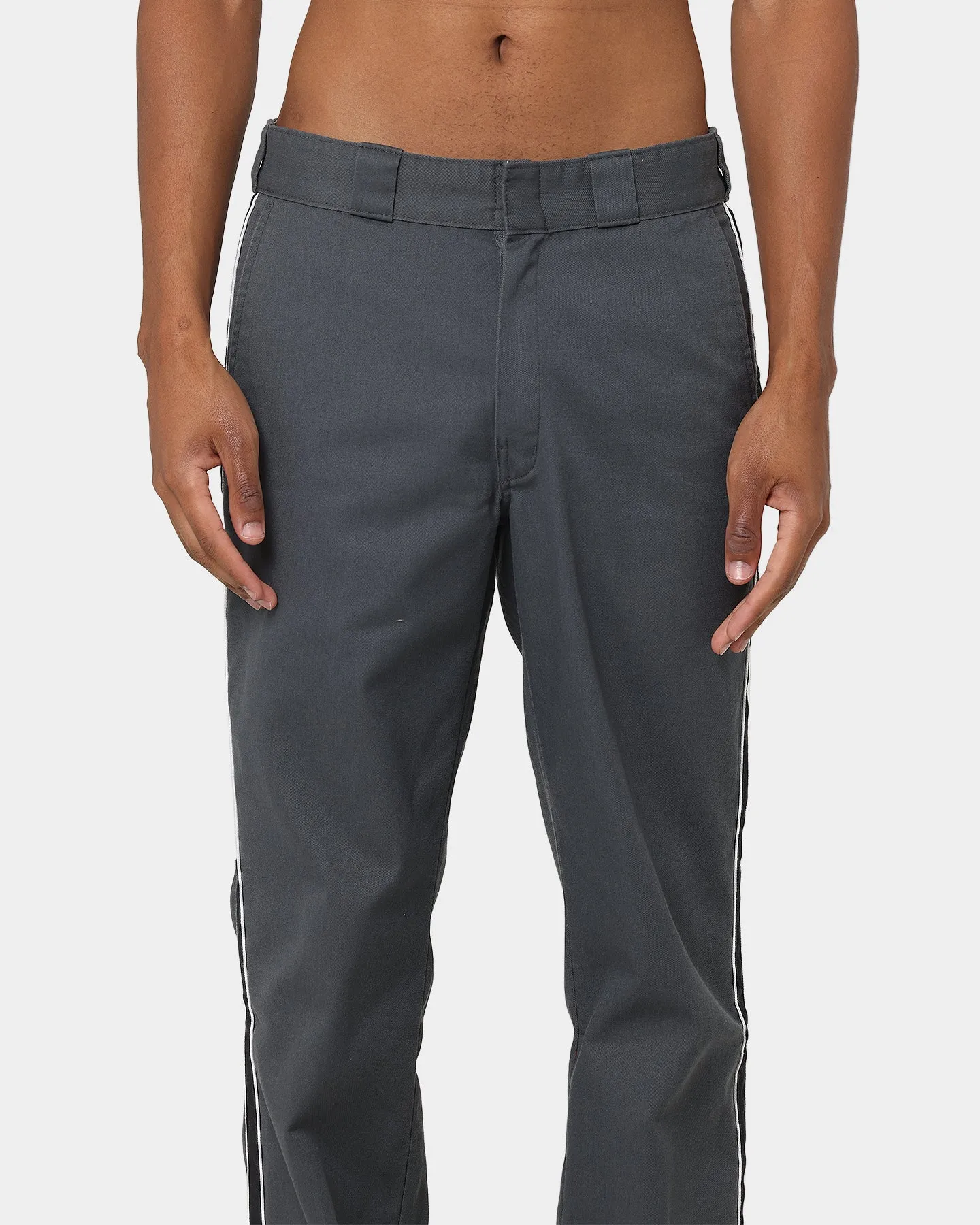 Supreme X Dickies Stripe 874 Pants Charcoal