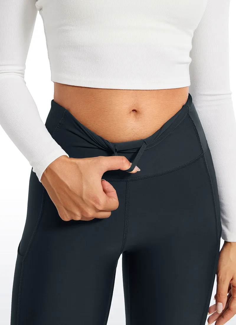 Thermal Fleece Lined Pocket Leggings 28''