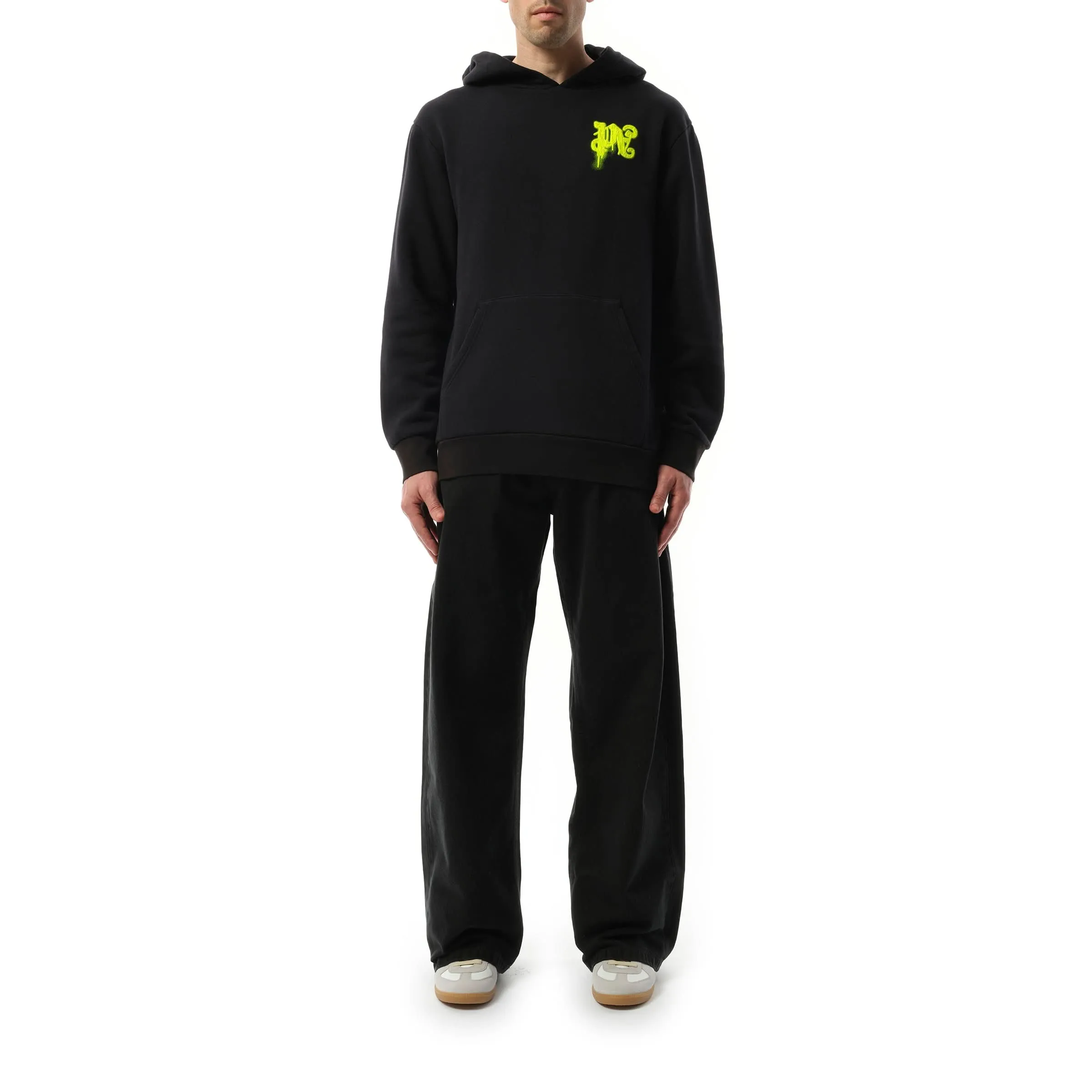 Thinking Pencil Hoodie in Black/Yellow