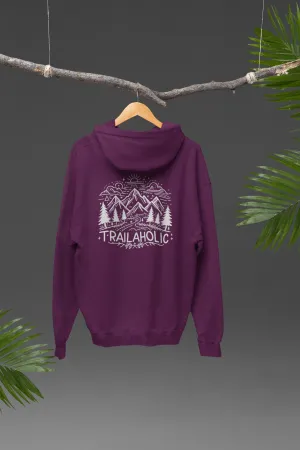 Trailaholic Hoodie Plum