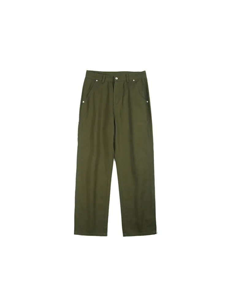 Vintage Straight Workwear Loose Street Fashion Cargo Pants