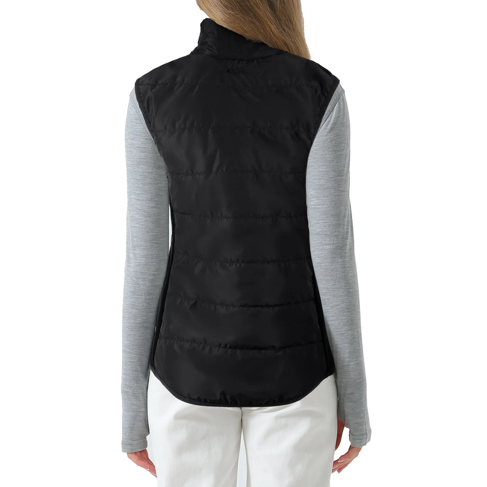 Women’s Merino Wool Vest Black (U.S. Only) - QC