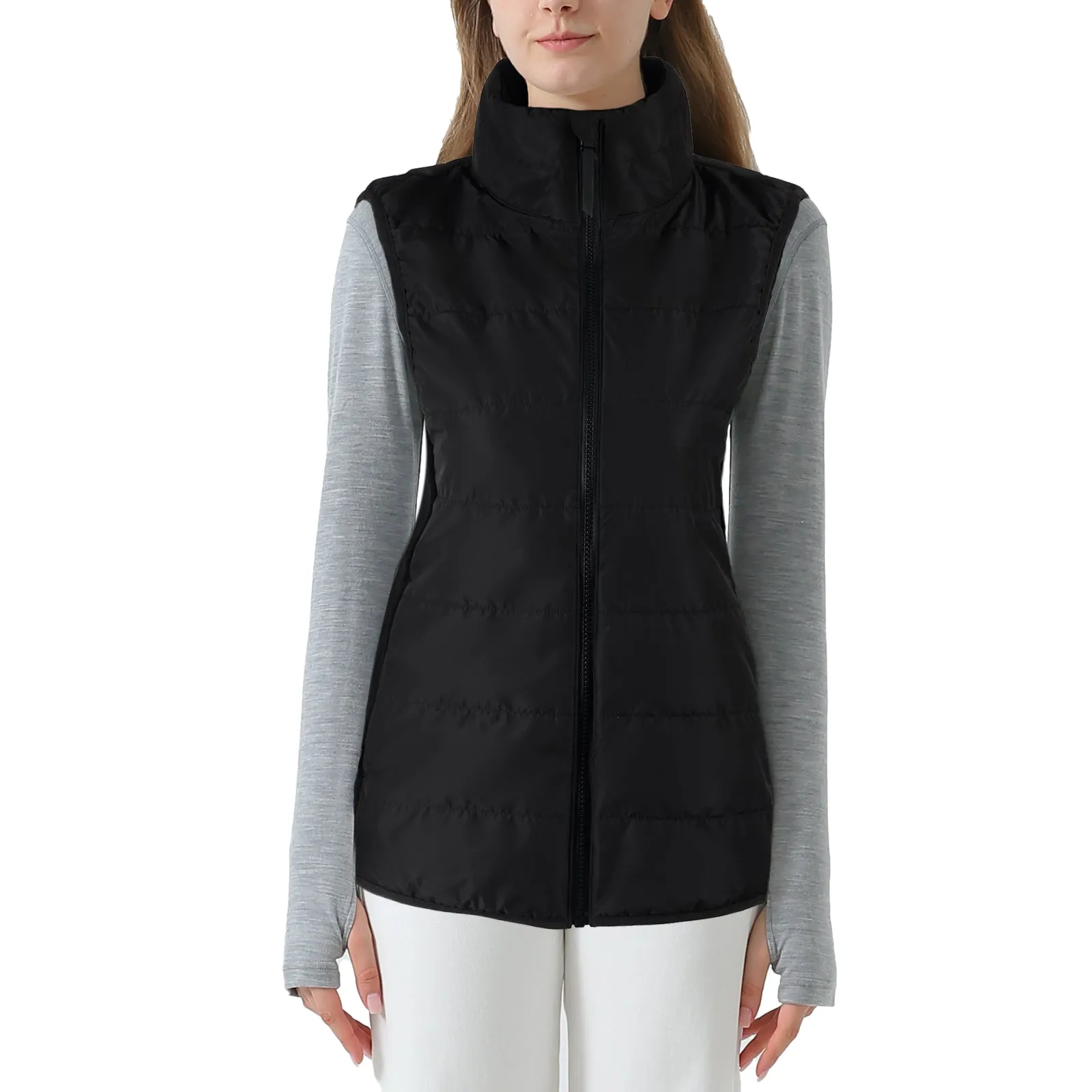 Women’s Merino Wool Vest Black (U.S. Only) - QC