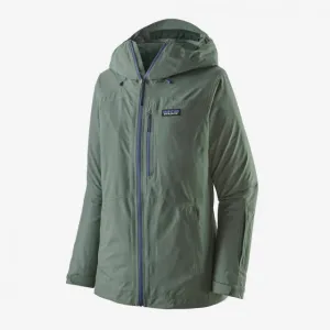 Women's Powder Town Jacket - Ski & Snowboard Jackets - Sleet Green - 31635 - XXS