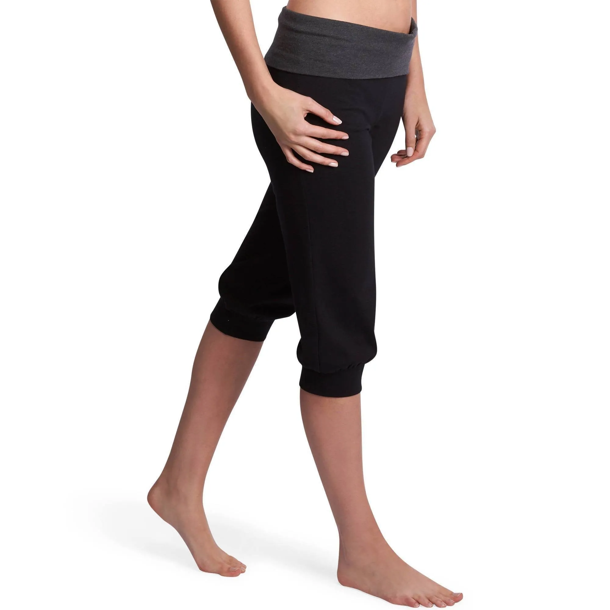 Women's Yoga Cropped Bottoms Cotton