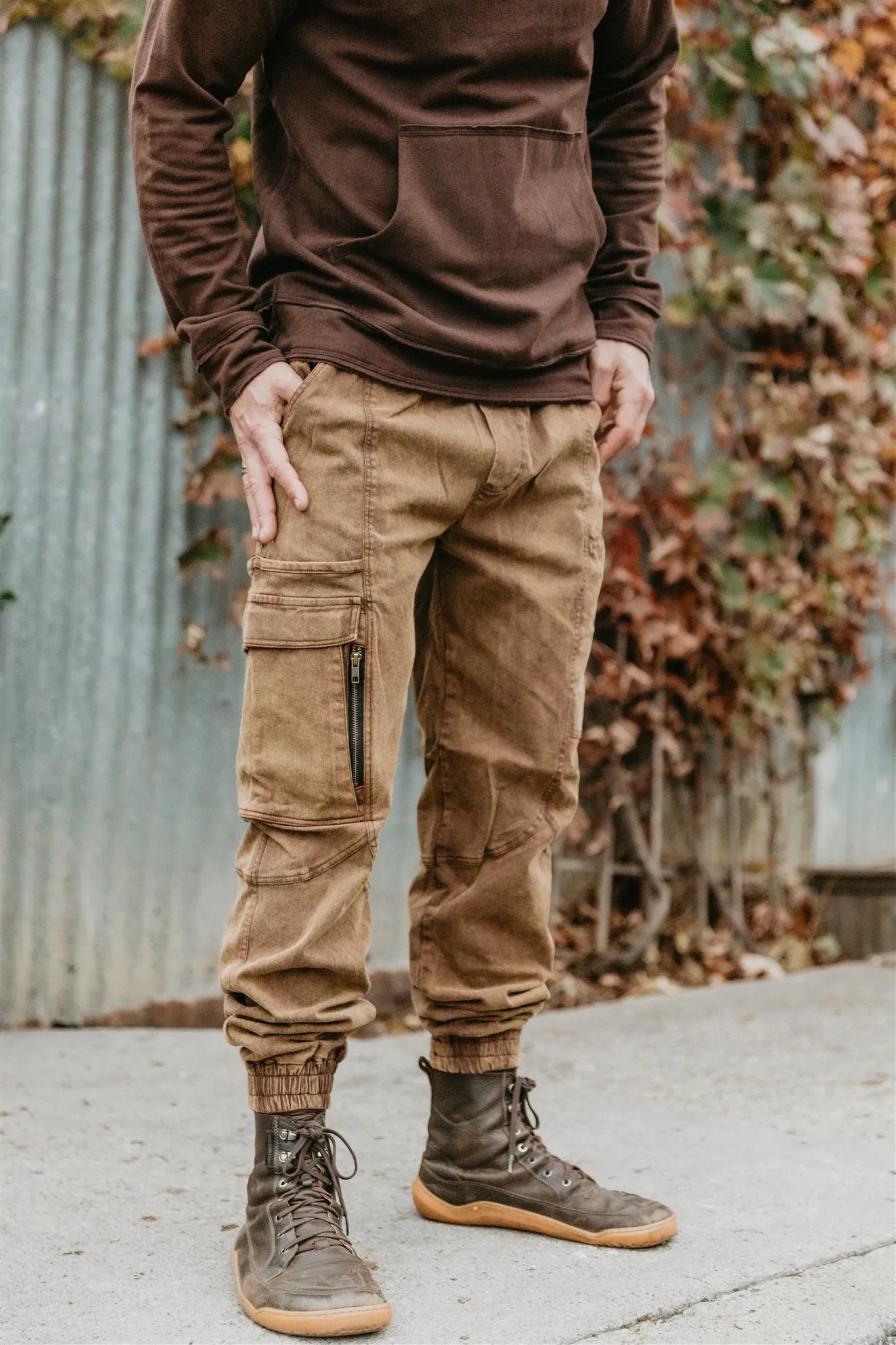 Work Joggers Rusty Brown