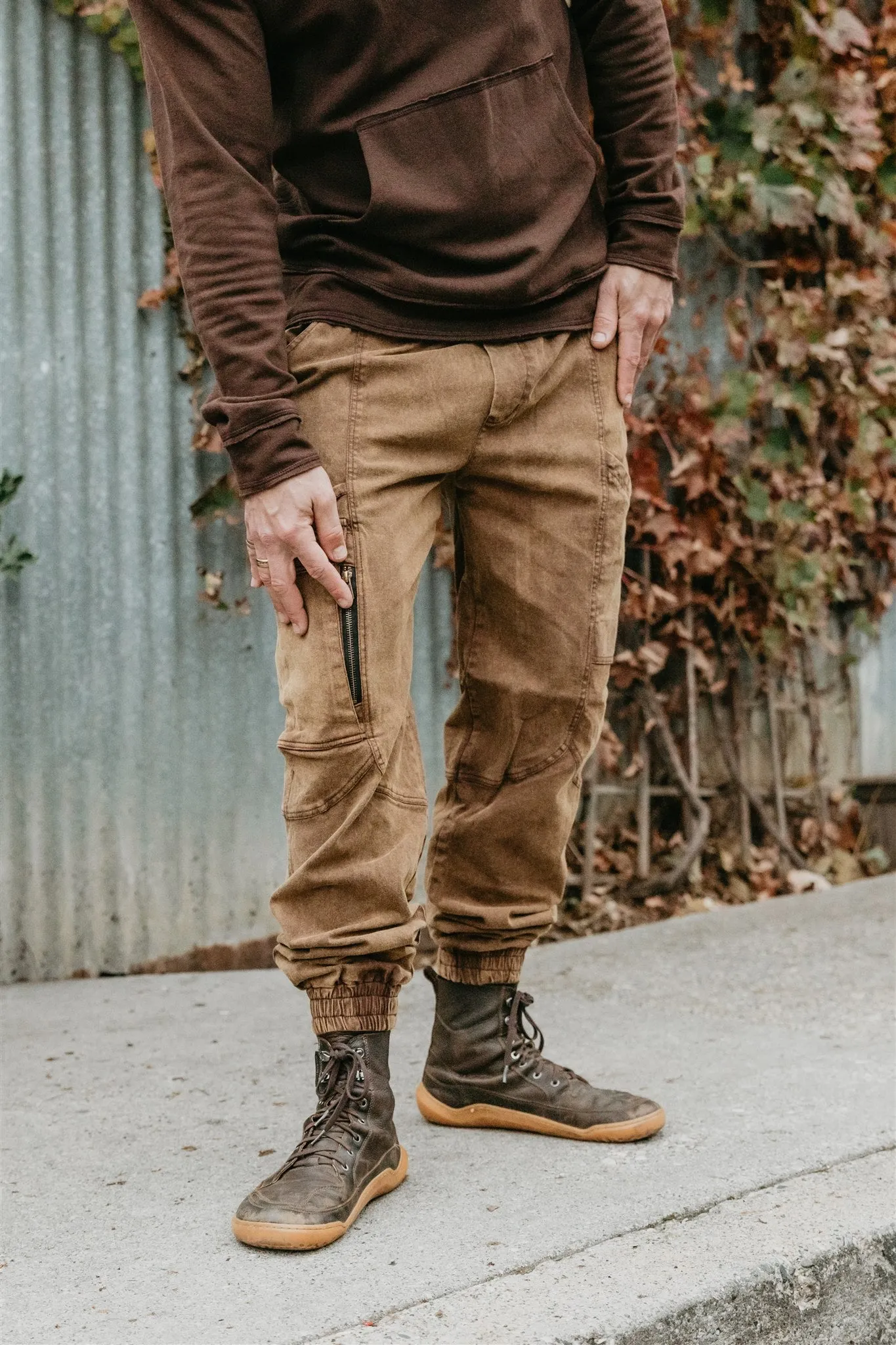 Work Joggers Rusty Brown